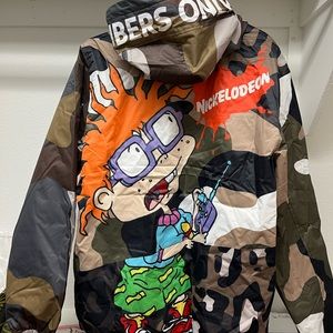 Brand New Members Only X Rugrats coat